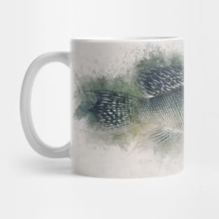 Sea Bass Watercolor Art for the Fishing Lovers and Anglers / Gifts for Fisherman Mug